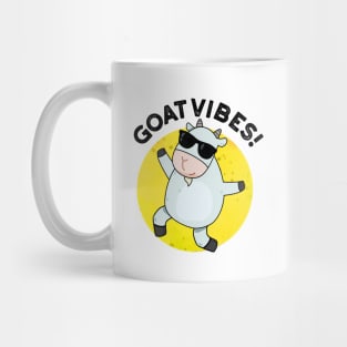 Goat Vibes Cute Good Vibes Animal Pun Mug